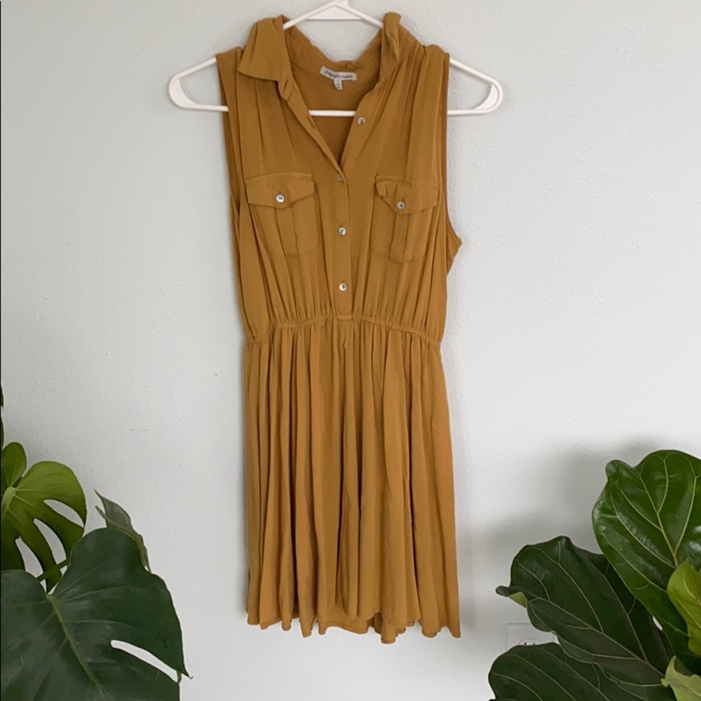 Mustard Yellow Dress